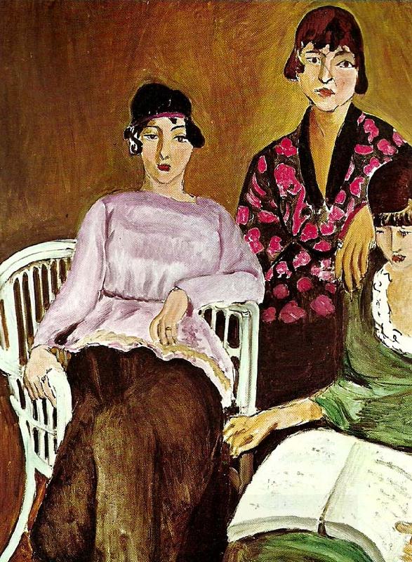 Henri Matisse Prints the three sisters China oil painting art